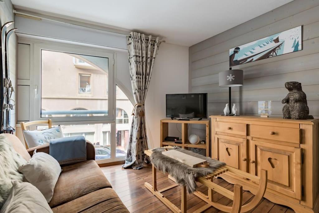 Appartement Centre Ville Wifi Parking Draps Fournis 科特雷 外观 照片