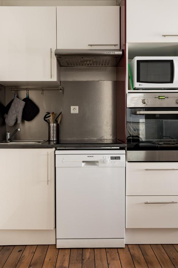 Appartement Centre Ville Wifi Parking Draps Fournis 科特雷 外观 照片